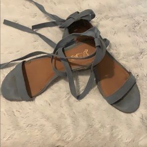 Wrap around sandals